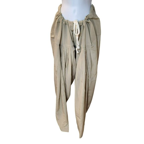 Qianzi 2pc Set L Black Tan Embroidered 65/35 Cotton Blend Desi Fusion Ethnic - Picture 7 of 13